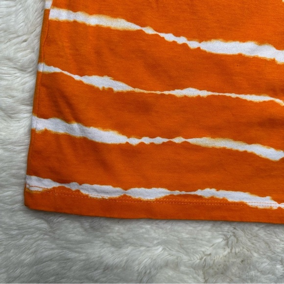 US Polo Assn. T-Shirt Orange & White Striped Size 7 - Picture 11 of 16